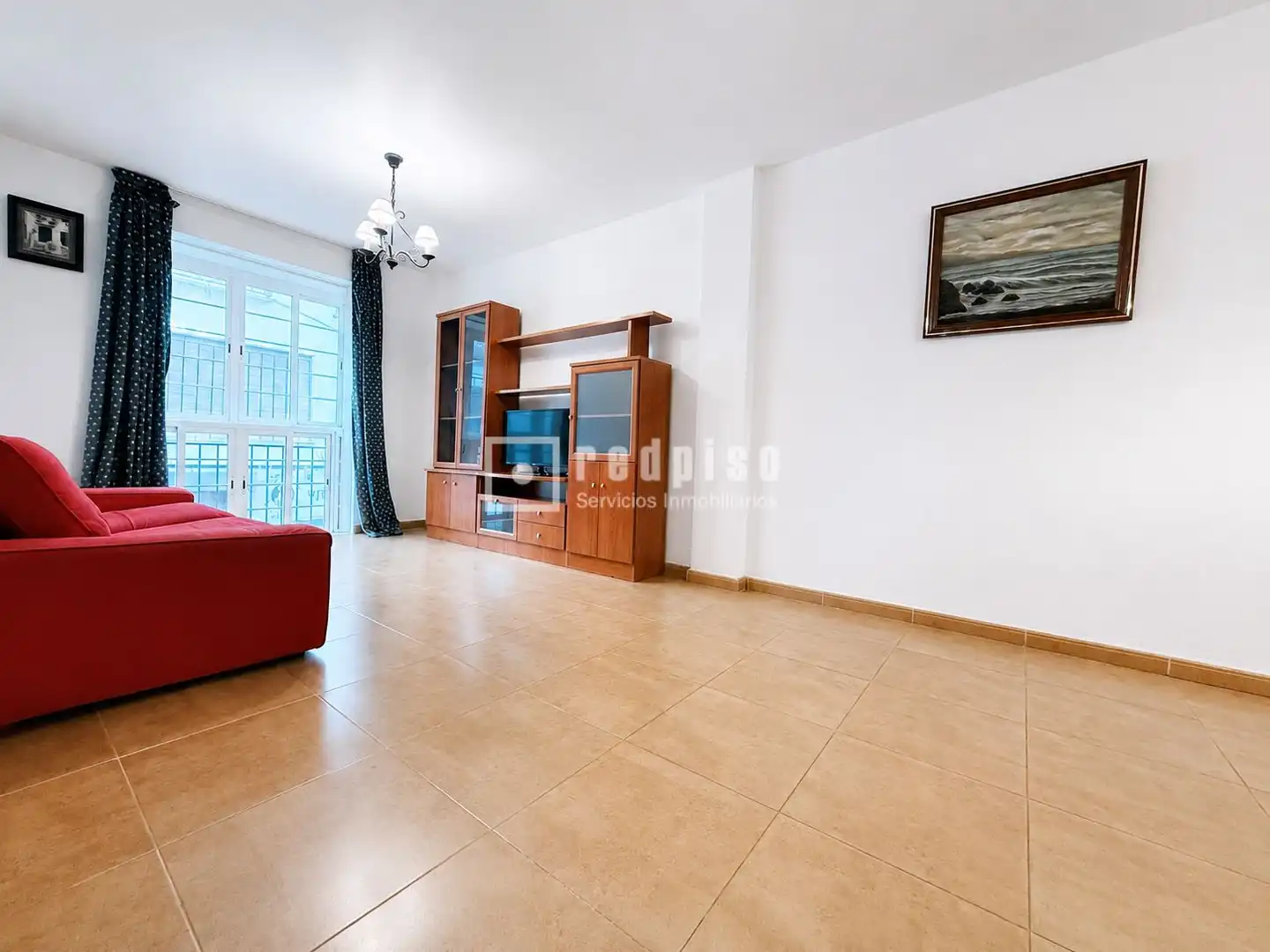 Sala de estar de Piso en venta en Cártama con Terraza y Amueblado