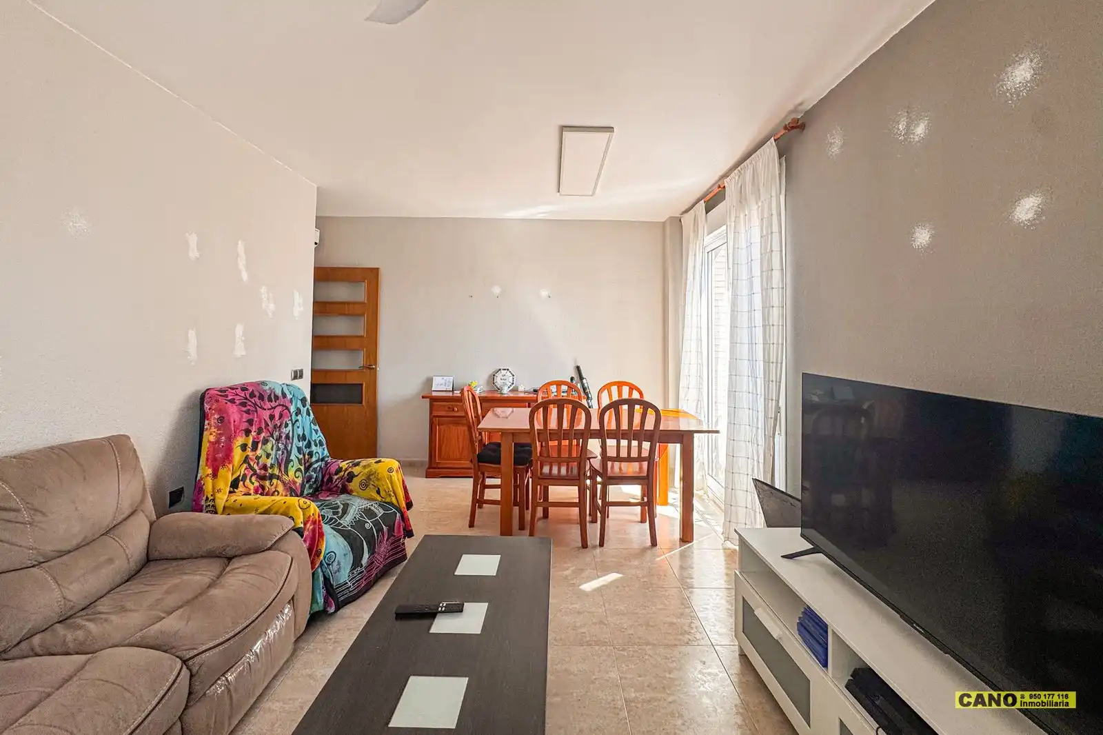 Sala de estar de Piso en venta en Roquetas de Mar con Aire acondicionado y Calefacción
