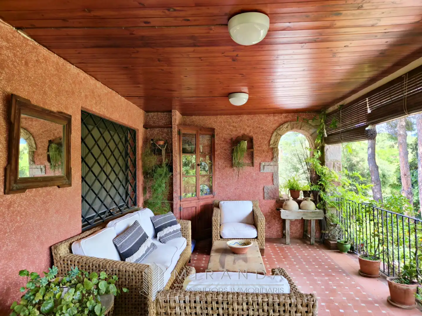 Terraza de Casa o chalet en venta en L'Ametlla del Vallès con Aire acondicionado, Jardín privado y Terraza
