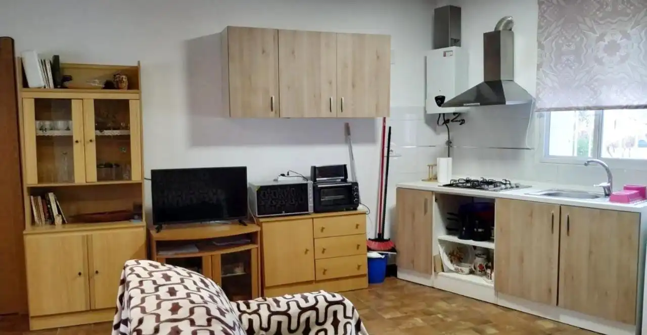 Cocina de Casa o chalet en venta en Alcalá del Júcar con Aire acondicionado, Jardín privado y Terraza