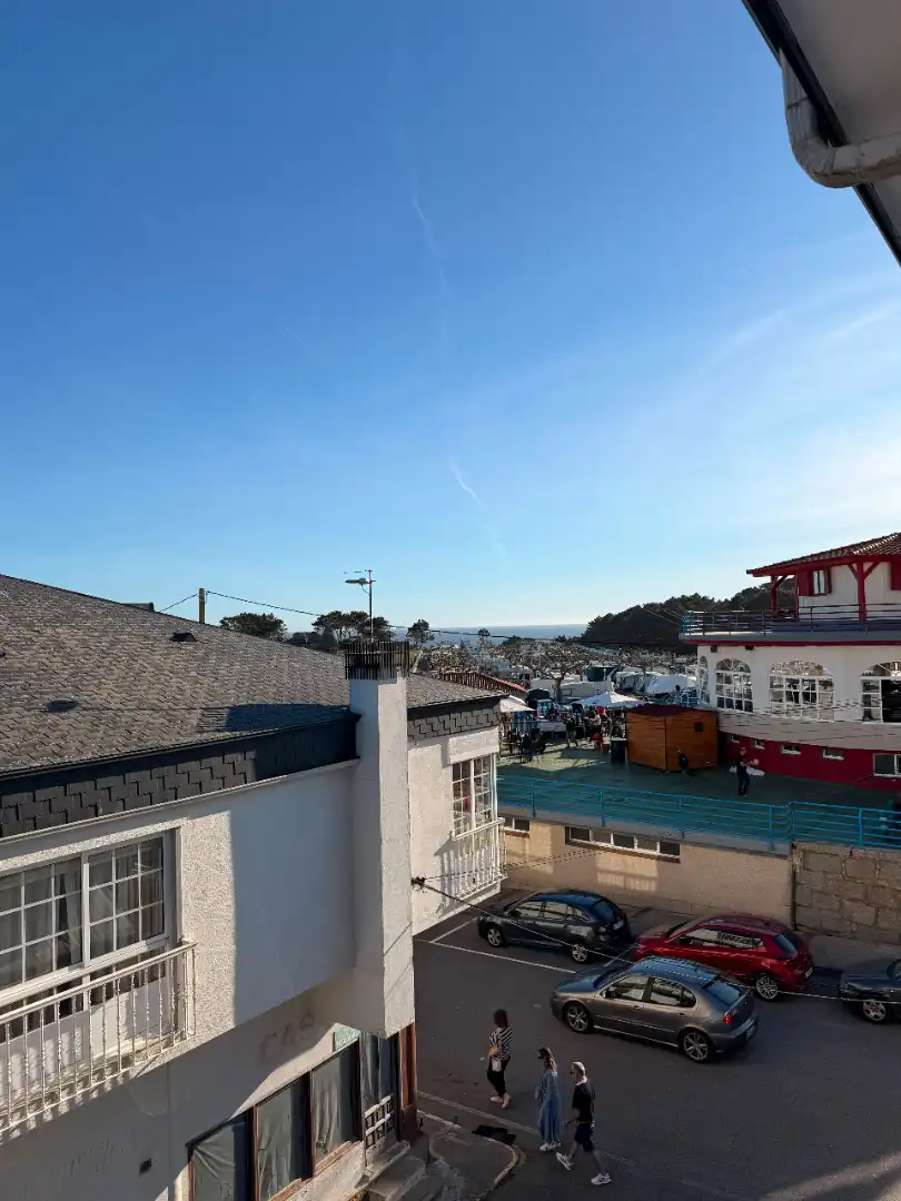 Vista exterior de Pis en venda en O Grove   amb Moblat, Forn i Rentadora