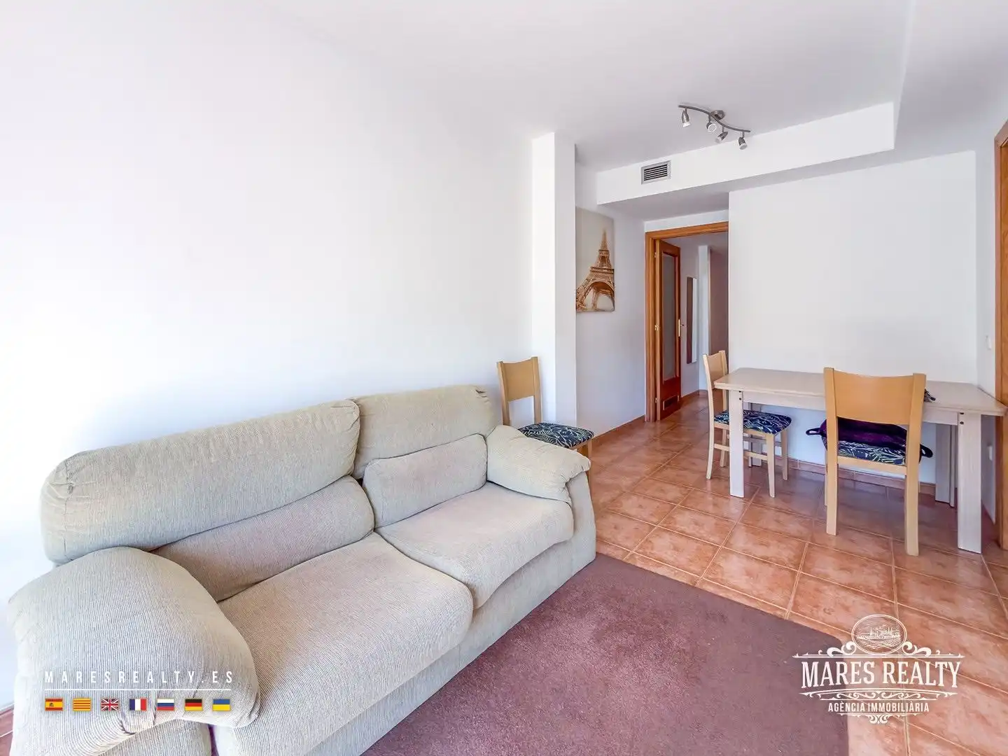 Living room of Flat for sale in Blanes  with Air Conditioner and Heating