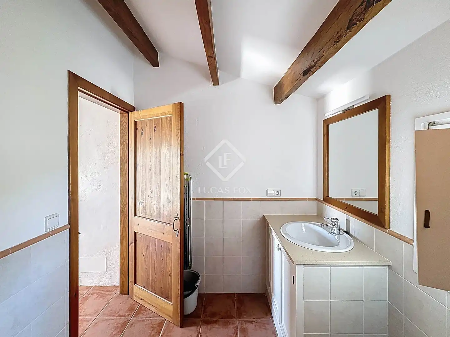 Baño de Finca rústica en venta en Es Castell con Aire acondicionado, Calefacción y Jardín privado