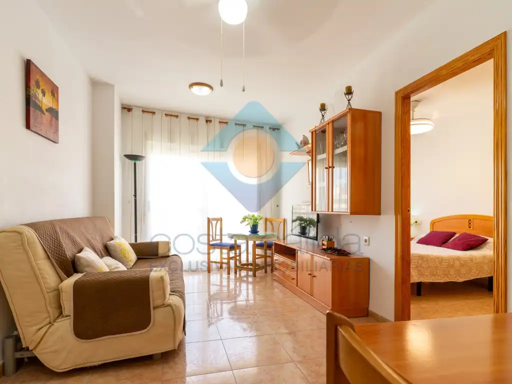 Living room of Flat for sale in Mazarrón  with Furnished, Oven and Washing machine