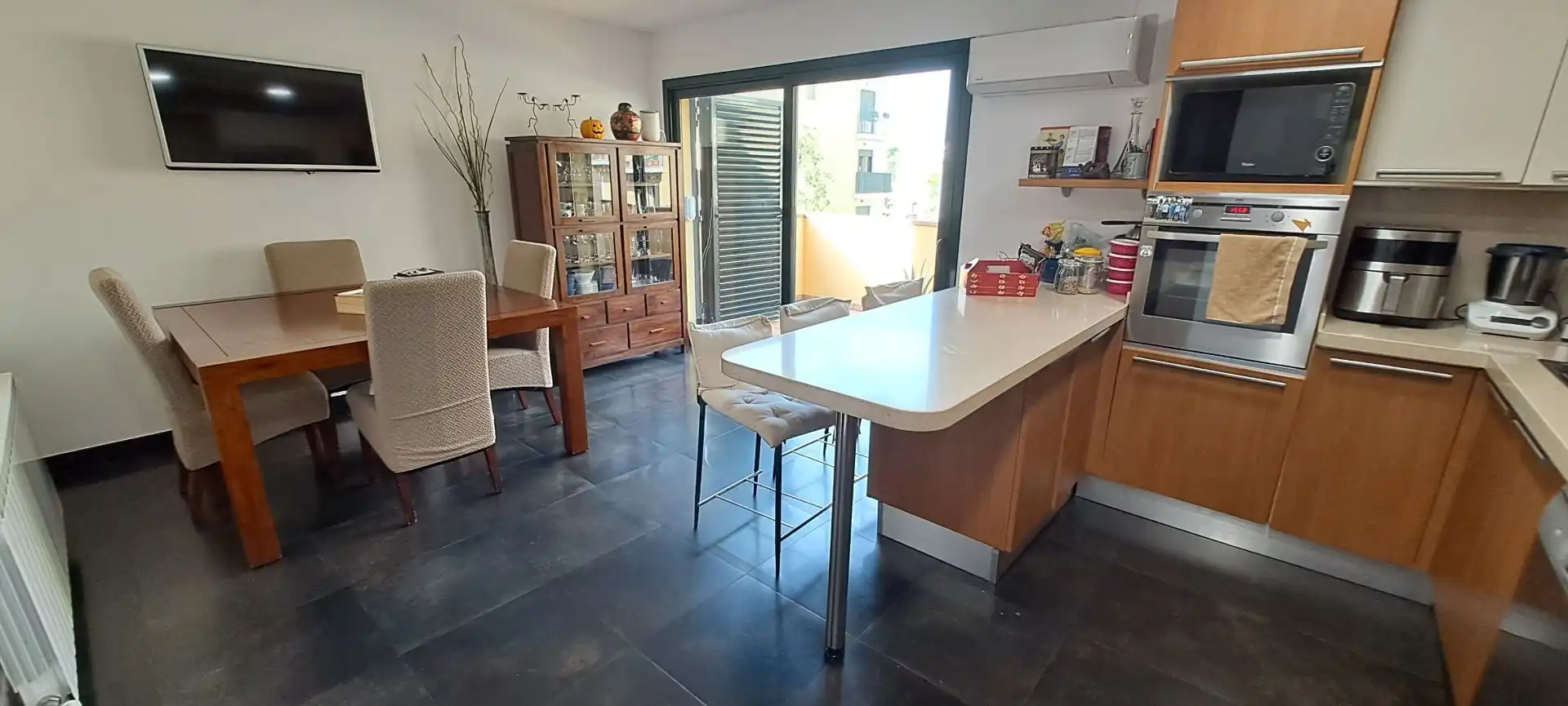 Cocina de Casa o chalet en venta en Navata con Aire acondicionado, Calefacción y Jardín privado