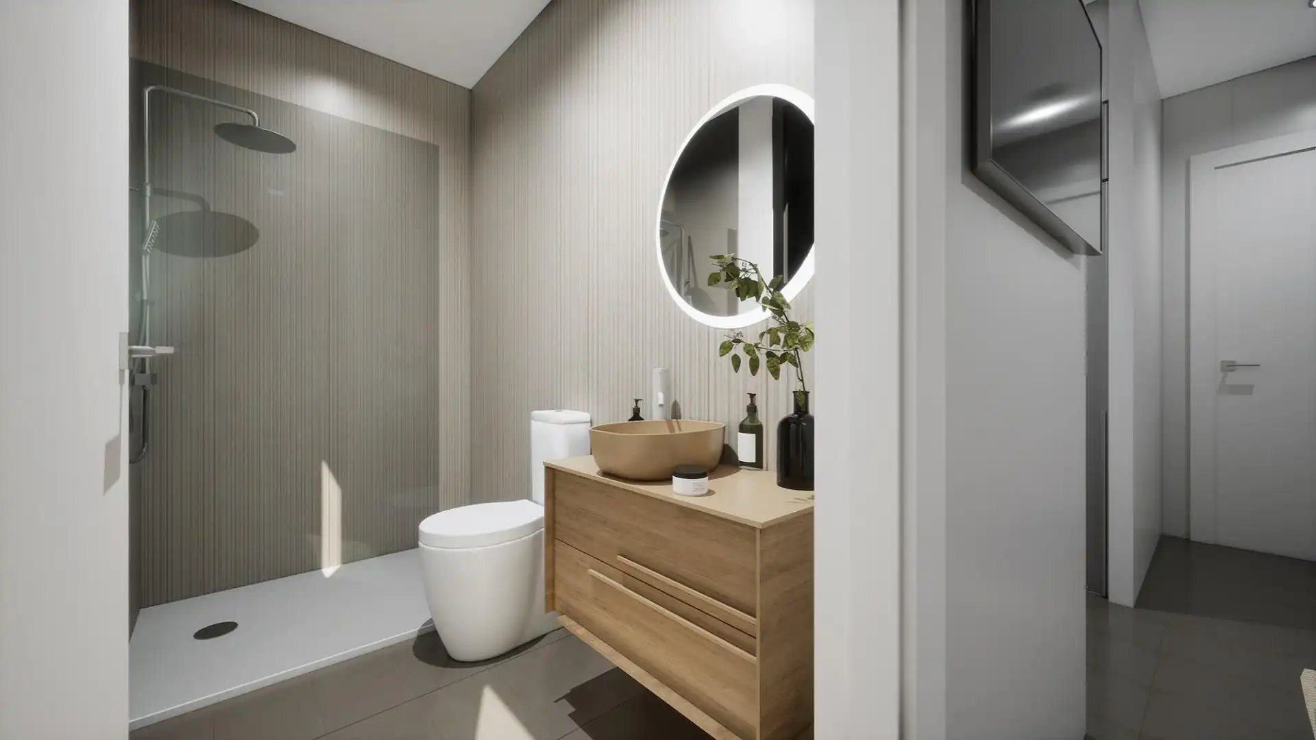 Baño de Casa o chalet en venta en Vacarisses con Aire acondicionado, Jardín privado y Terraza