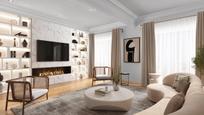 Living room of Flat for sale in  Barcelona Capital  with Air Conditioner, Heating and Terrace