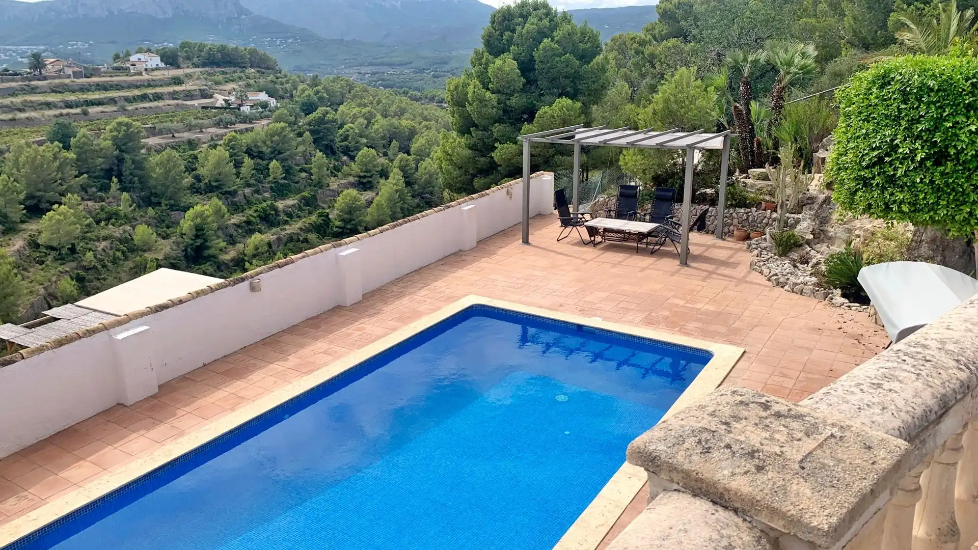 Piscina de Finca rústica en venda en Benissa amb Aire condicionat, Calefacció i Jardí privat
