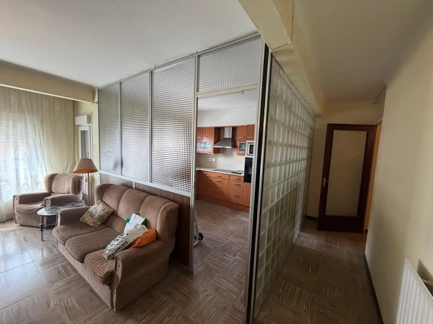 Wohnzimmer von Wohnung zum Verkauf in Cervera mit Heizung, Abstellraum und Möbliert