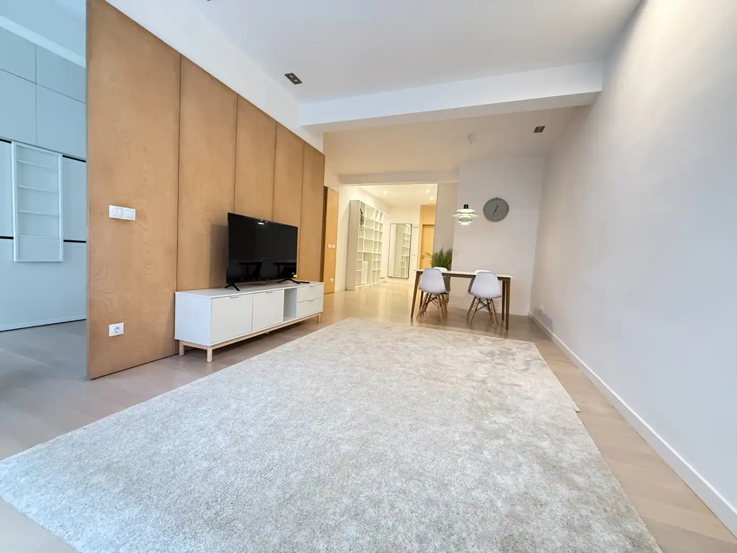 Sala de estar de Piso en venta en Bilbao  con Calefacción, Terraza y Amueblado
