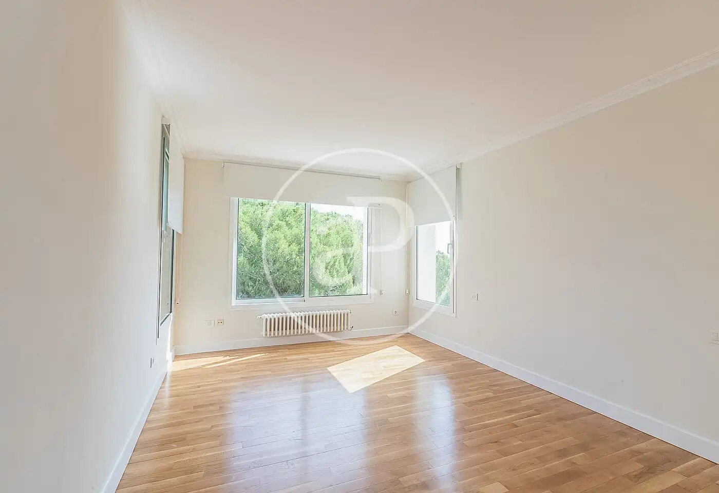 Living room of Houses for rent in Barcelona  with Air Conditioner, Heating and Private garden
