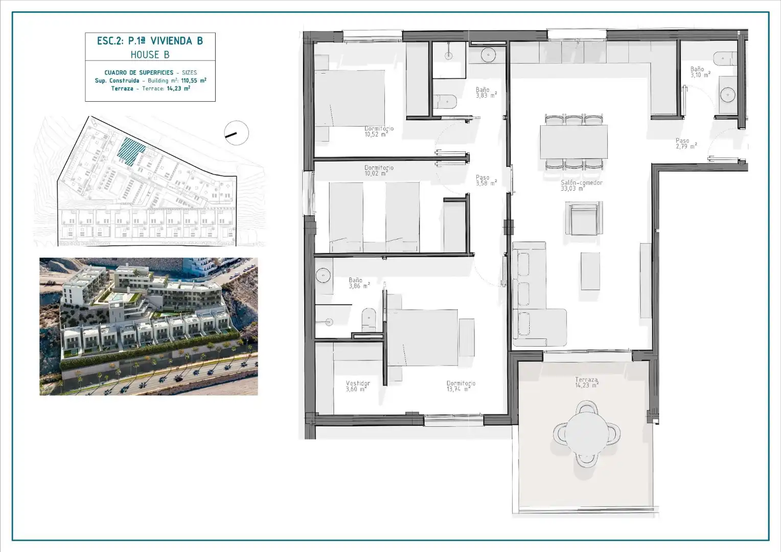 Apartament amb piscina en venda a Calle Calle H, imagen 8