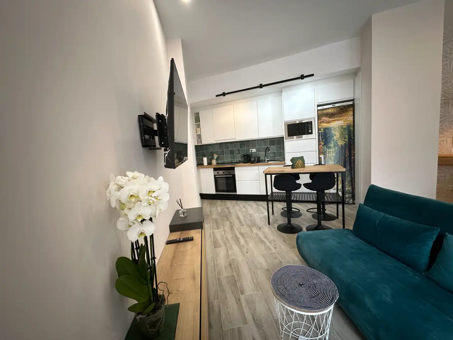 Living room of Ground floor for rent in Madrid  with Air Conditioner, Heating and Furnished