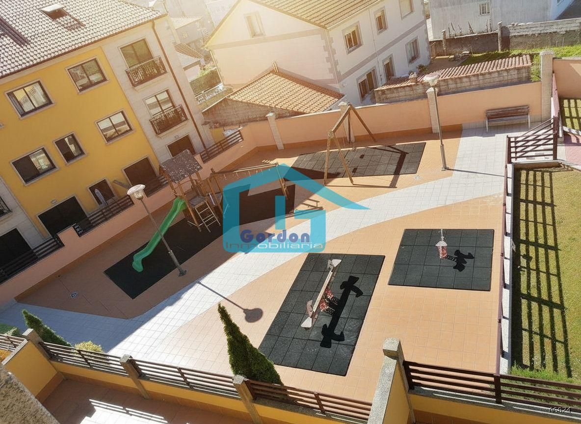 Exterior view of Flat to rent in O Grove    with Heating, Terrace and Furnished