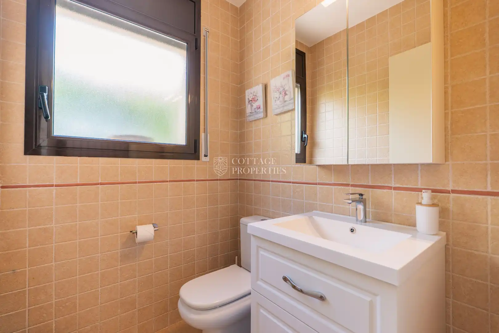 Bathroom of Houses for sale in Madremanya  with Air Conditioner, Heating and Terrace