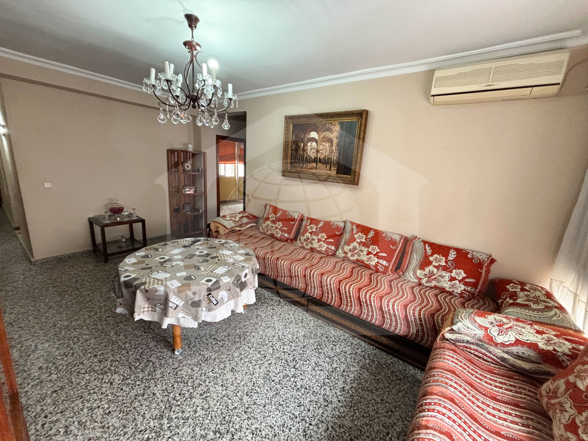 Sala d'estar de Pis en venda en Málaga Capital amb Moblat