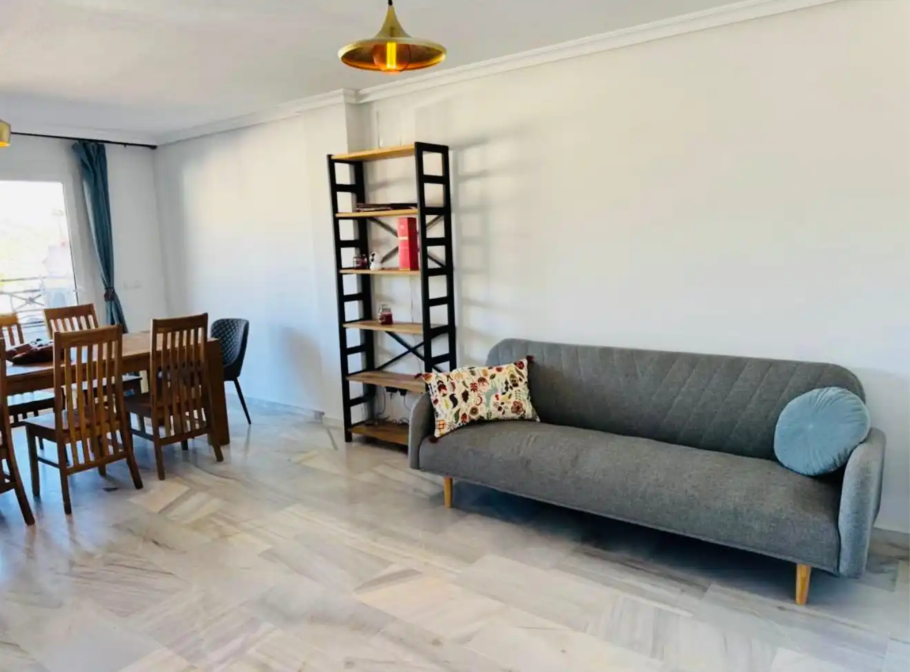 Sala de estar de Apartamento en venta en Calpe / Calp con Aire acondicionado, Calefacción y Terraza