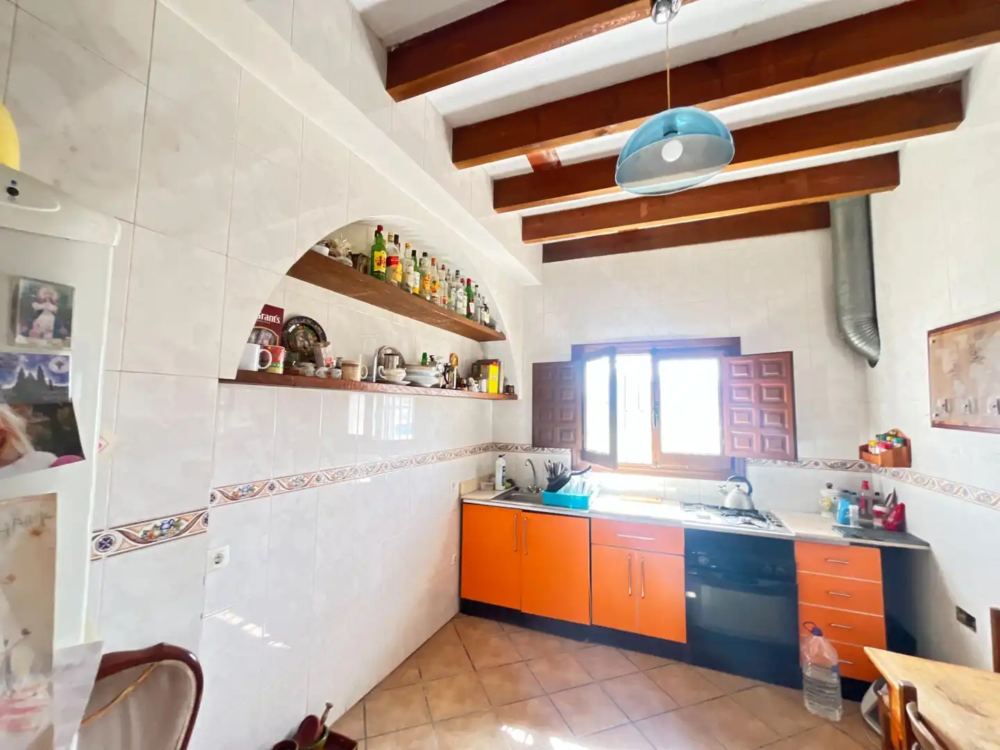 Cocina de Finca rústica en venta en Novelda con Aire acondicionado, Calefacción y Jardín privado