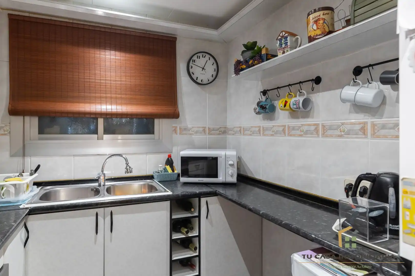 Kitchen of Flat for sale in Badalona  with Air Conditioner, Heating and Terrace