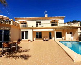 Exterior view of Country house for sale in Moraira  with Air Conditioner, Heating and Private garden