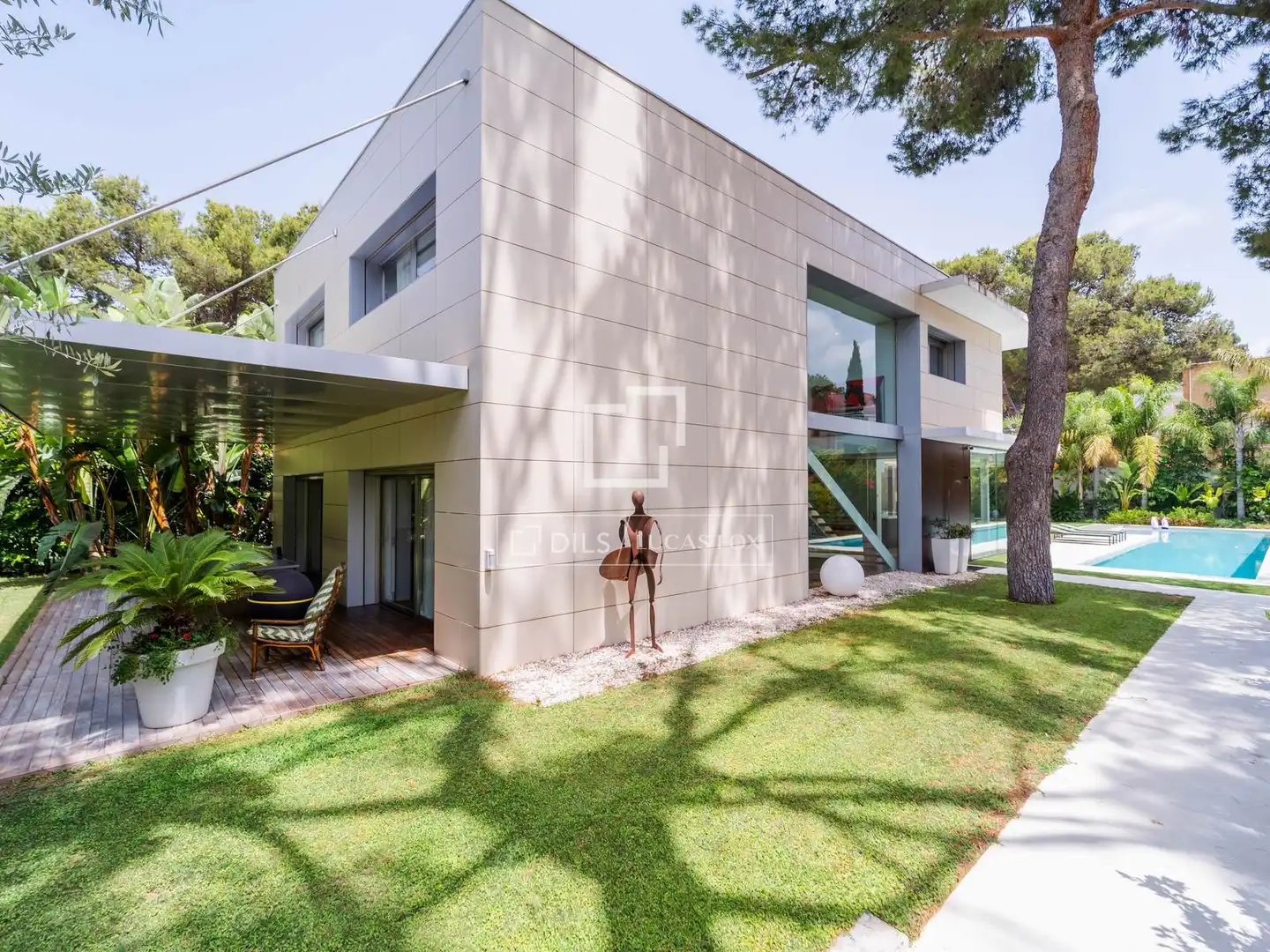 Vista exterior de Casa o chalet en venta en Godella con Aire acondicionado, Calefacción y Jardín privado