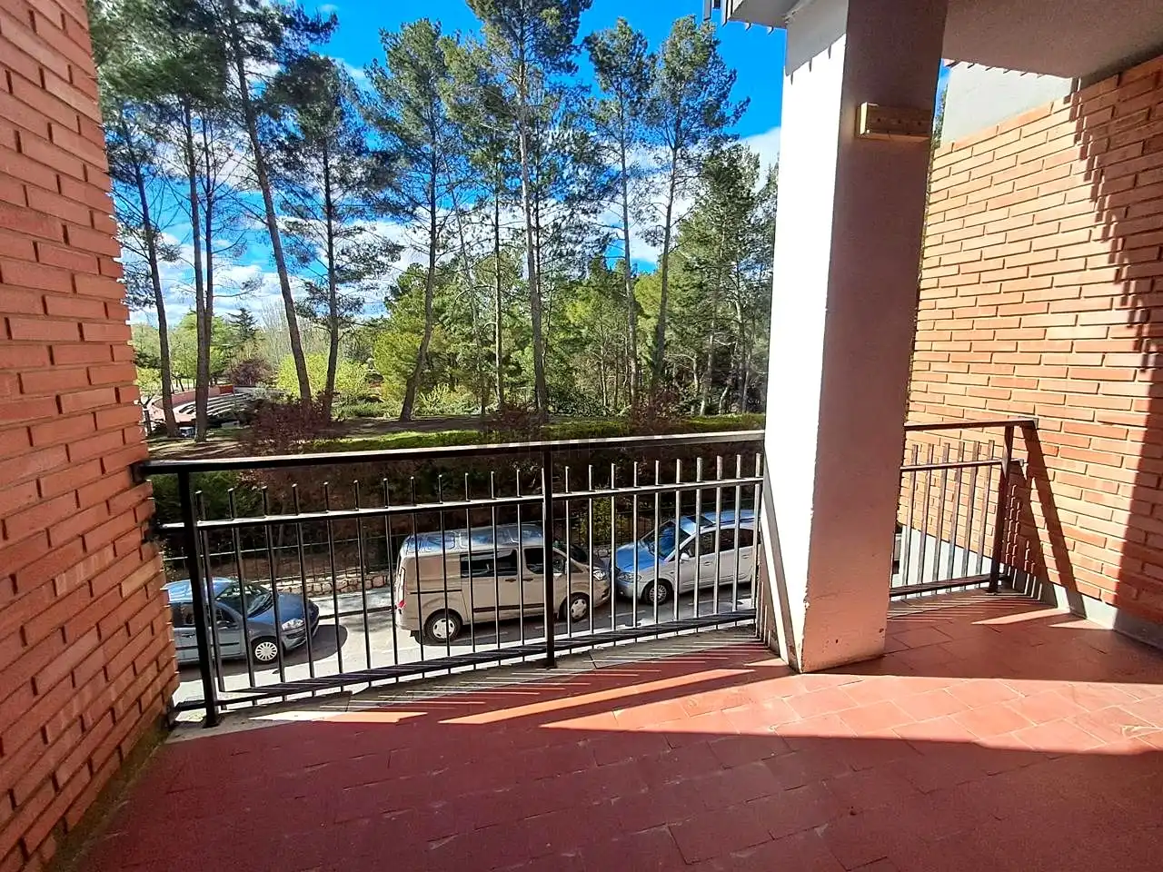 Balcony of Flat for sale in Teruel  with Heating, Terrace and Storage room