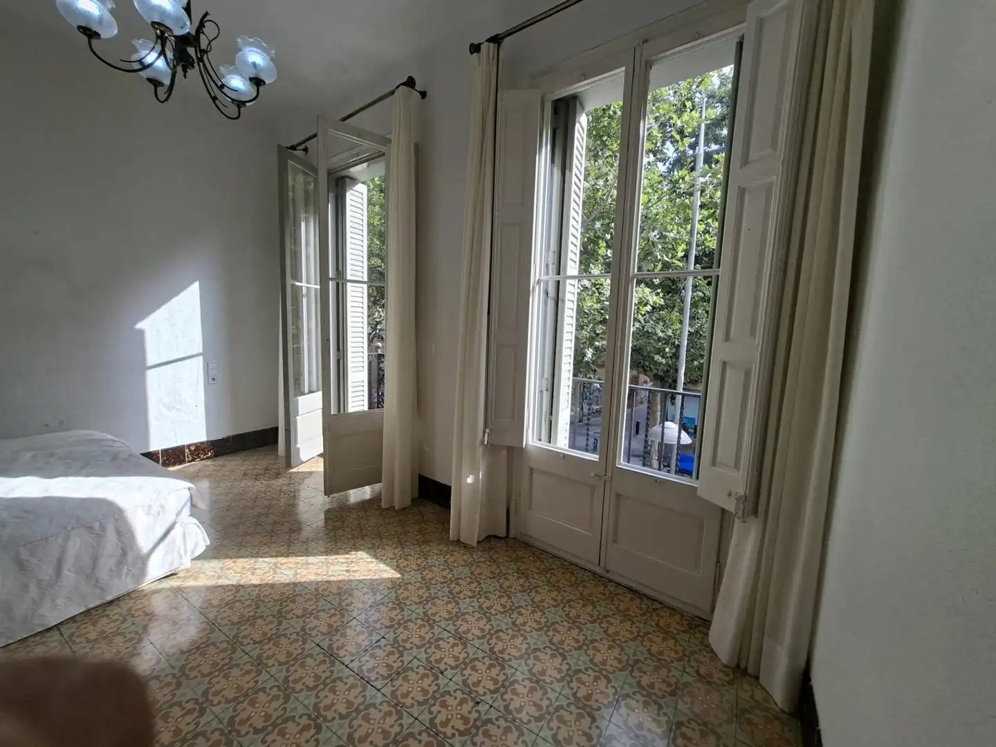 Sala de estar de Casa o chalet de alquiler en Badalona con Aire acondicionado, Calefacción y Jardín privado