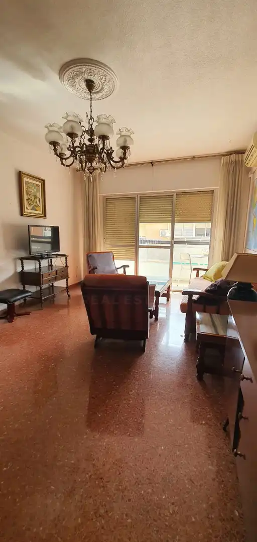 Sala de estar de Piso en venta en Almería con Aire acondicionado, Calefacción y Terraza