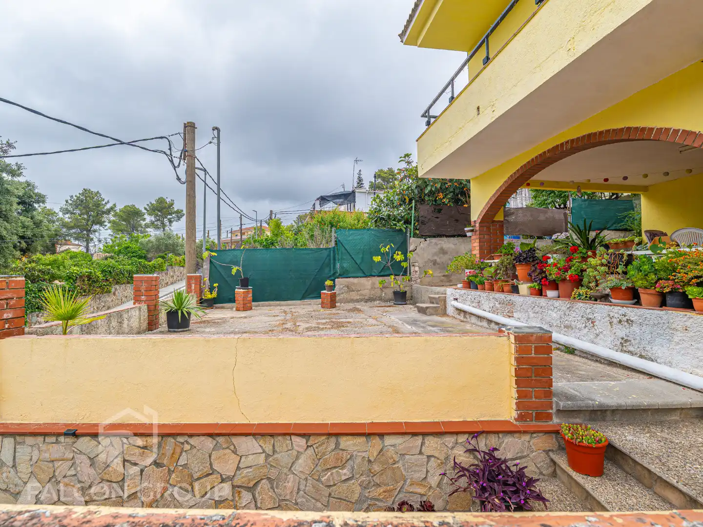 Terraza de Casa o chalet en venta en Canyelles con Jardín privado, Terraza y Piscina