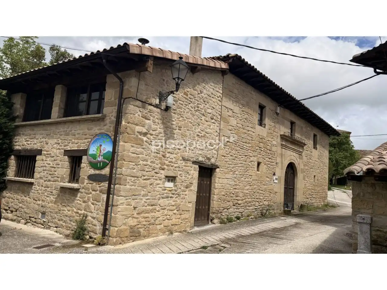Vista exterior de Casa o chalet en venta en Unciti con Calefacción