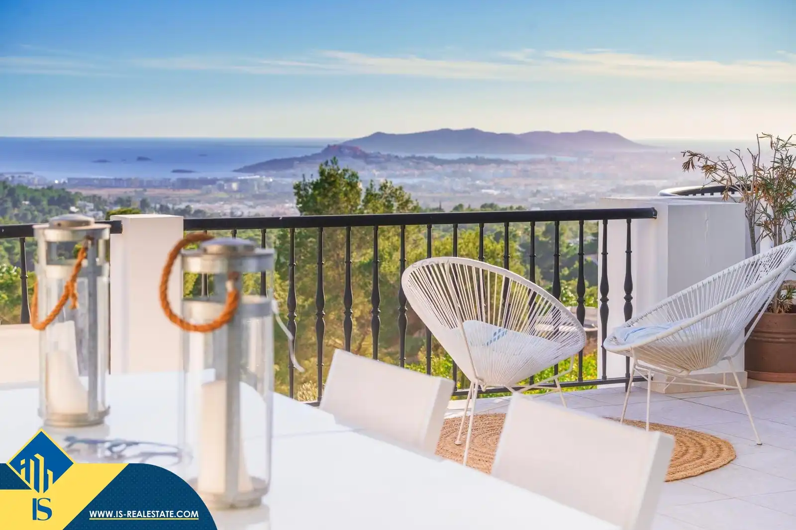 Terrassa de Àtic en venda en Santa Eulària des Riu amb Terrassa, Piscina i Moblat
