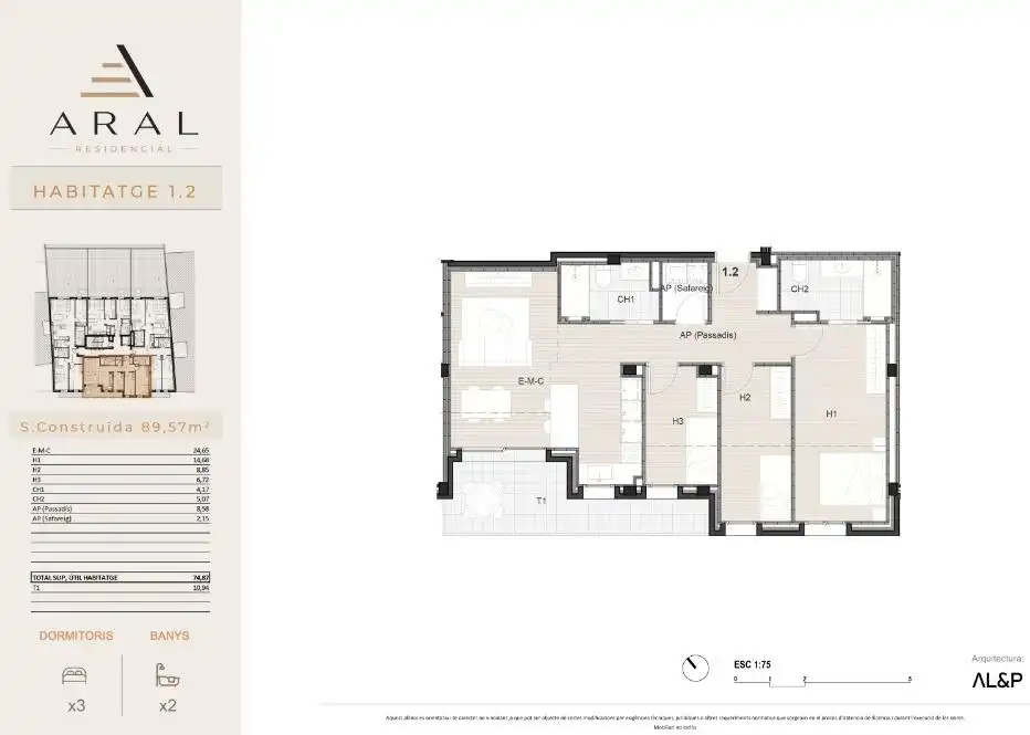 Flat with lift for sale in Llevant, imagen 12