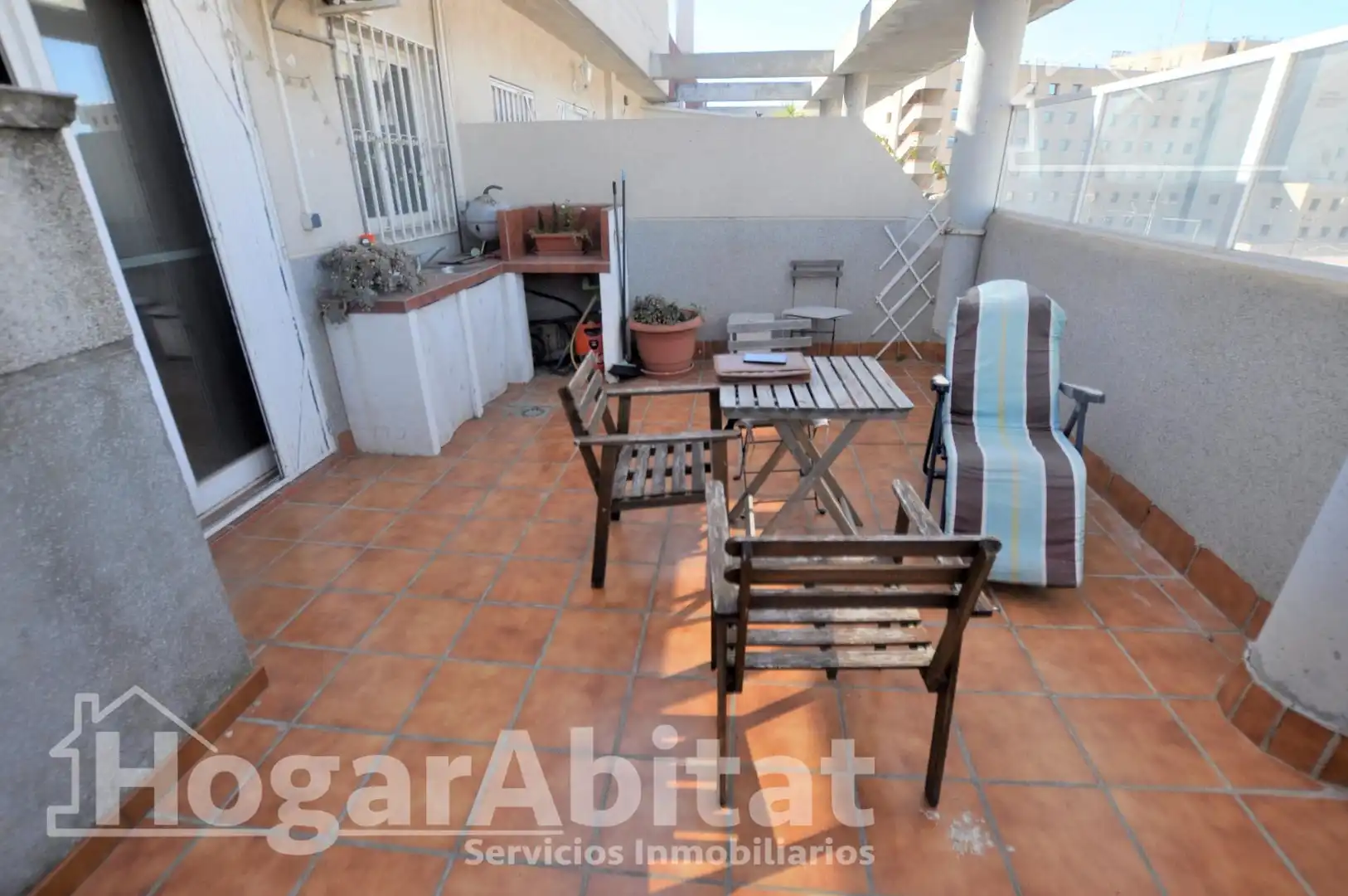 Terrasse von Dachboden zum Verkauf in Valencia mit Klimaanlage, Heizung und Terrasse
