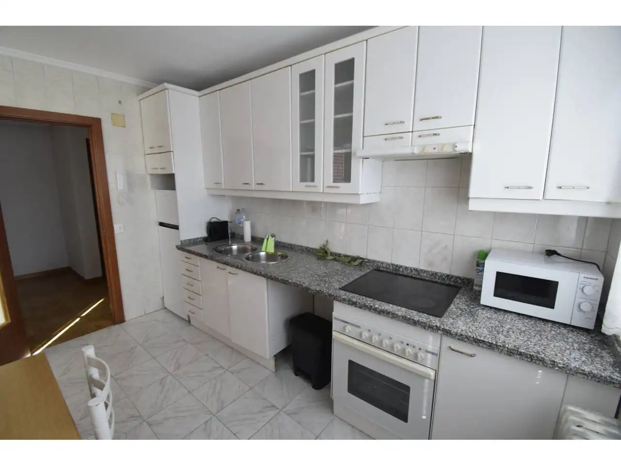 Küche von Wohnung zur Miete in León Capital  mit Heizung, Parkett und Terrasse