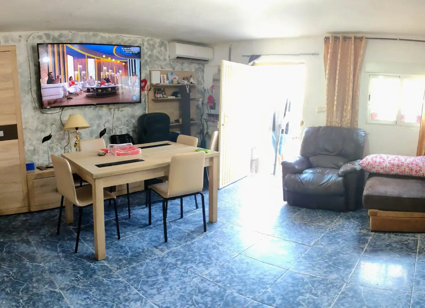 Sala d'estar de Finca rústica en venda en Tíjola amb Terrassa
