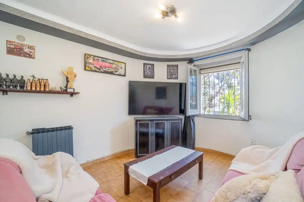 Sala d'estar de Casa o xalet en venda en Roses amb Calefacció, Jardí privat i Terrassa