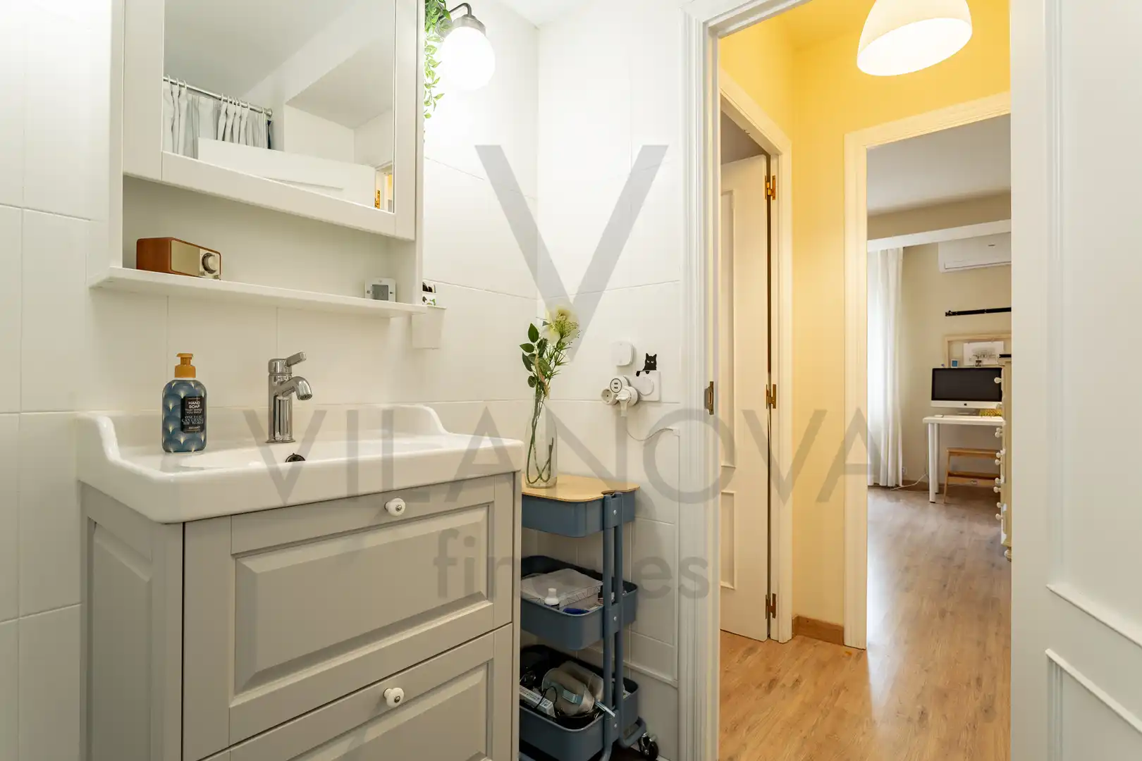 Badezimmer von Wohnung zum Verkauf in Reus mit Klimaanlage, Heizung und Terrasse