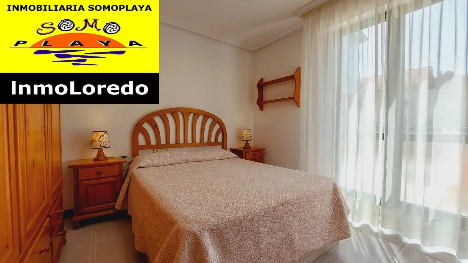 Schlafzimmer von Wohnung zur Miete in Ribamontán al Mar mit Terrasse, Möbliert und Gemeinschaftspool