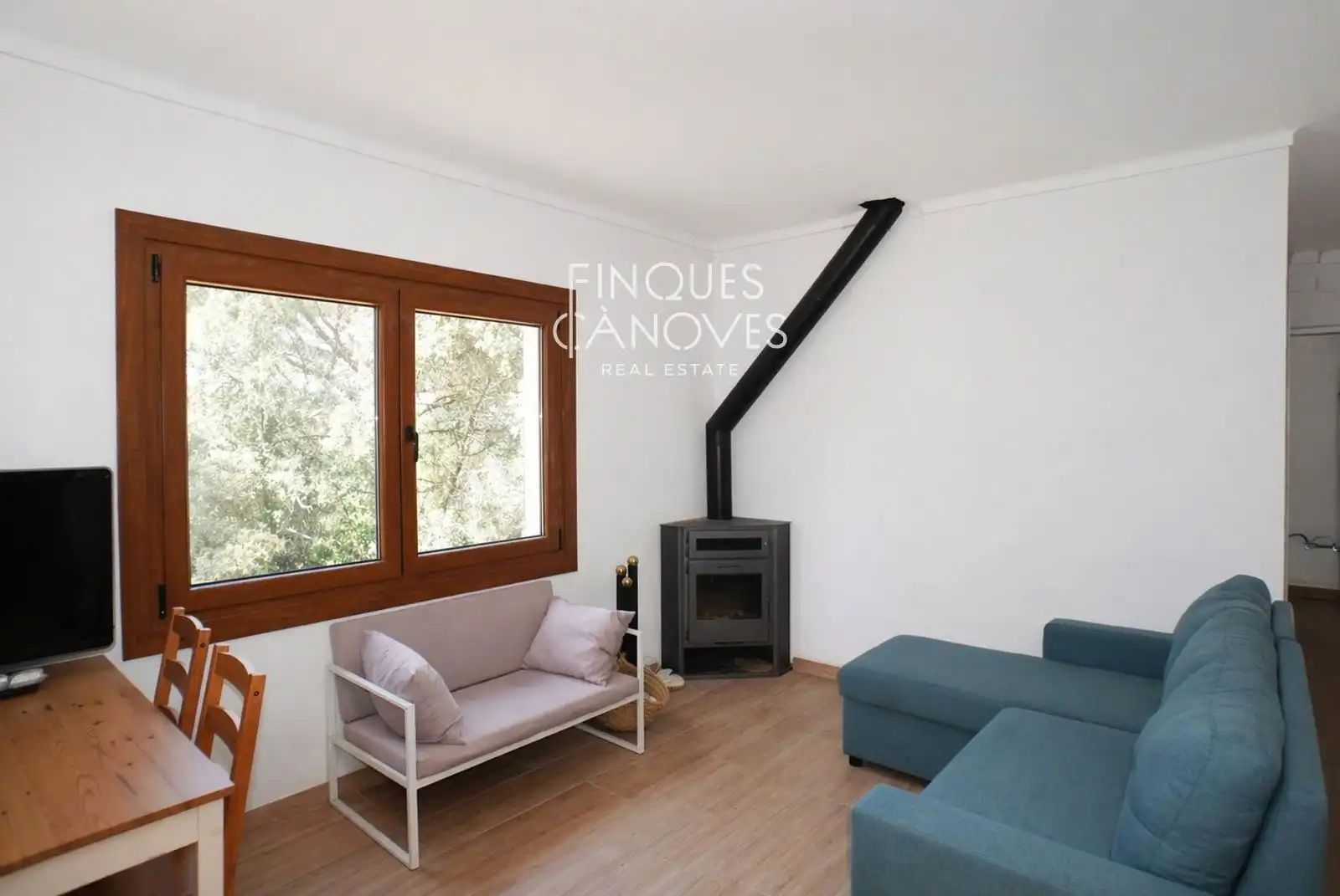 Sala de estar de Casa o chalet en venta en Quart con Aire acondicionado, Calefacción y Trastero