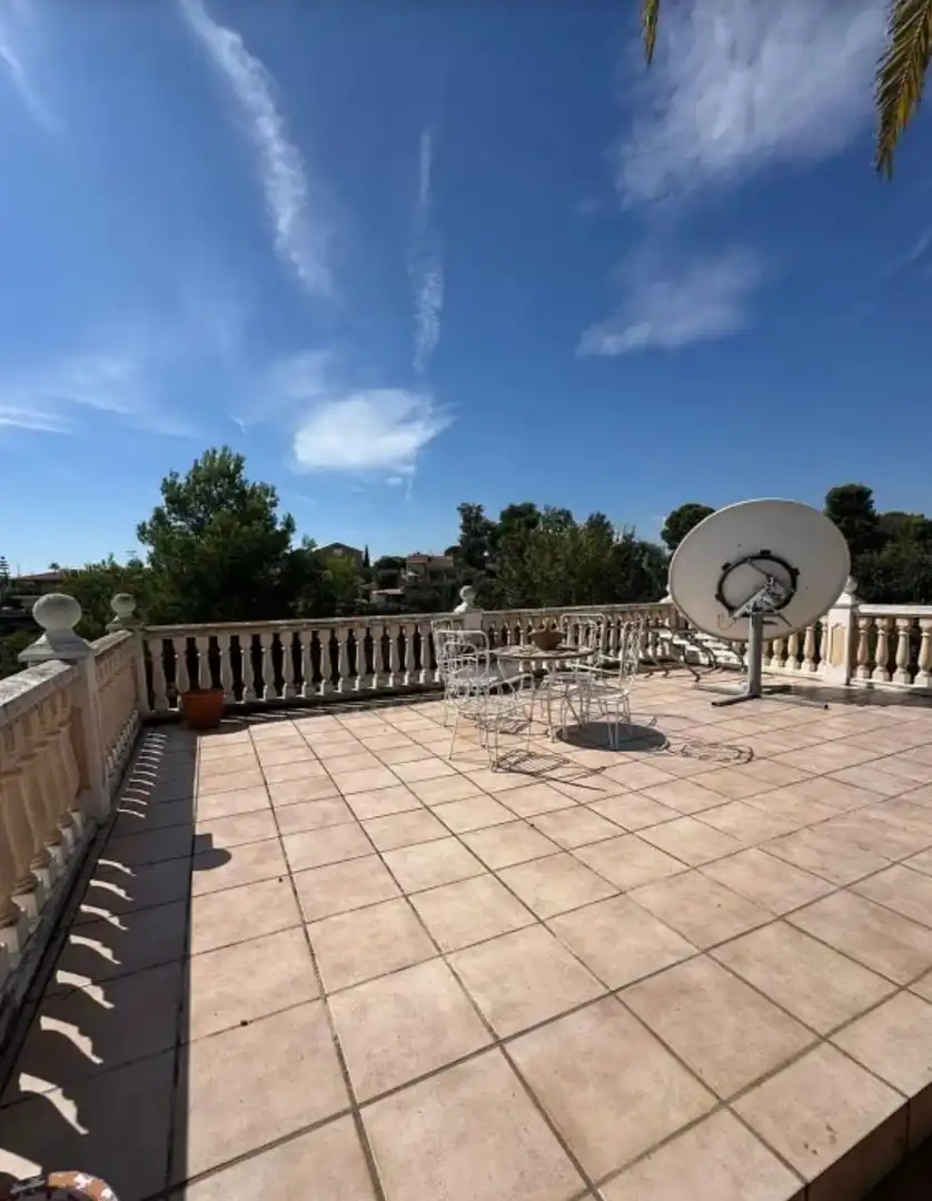 Terrace of Houses for sale in Almazora / Almassora  with Air Conditioner, Private garden and Terrace