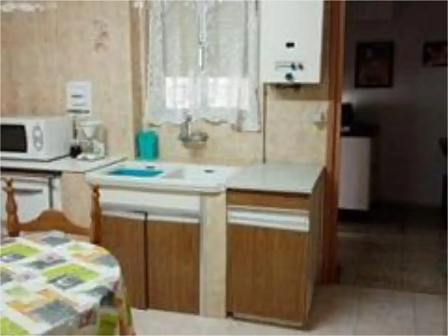 Cocina de Casa adosada en venta en Miranda de Arga con Trastero, Amueblado y Balcón