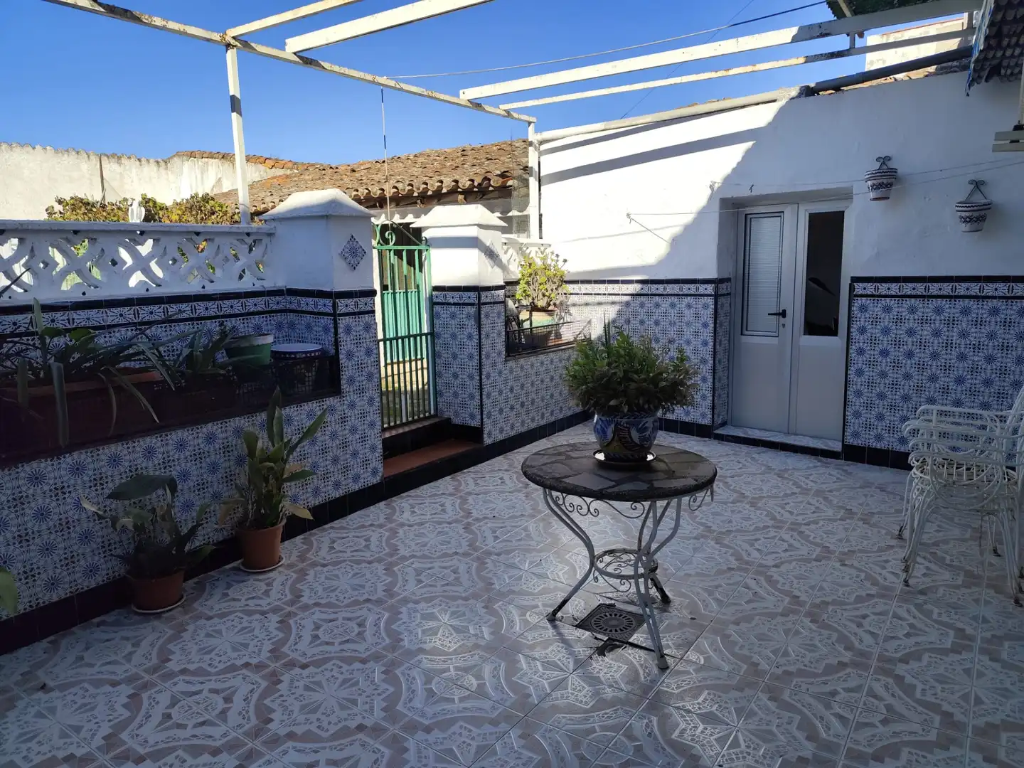 Terraza de Casa o chalet en venta en Zafra con Jardín privado