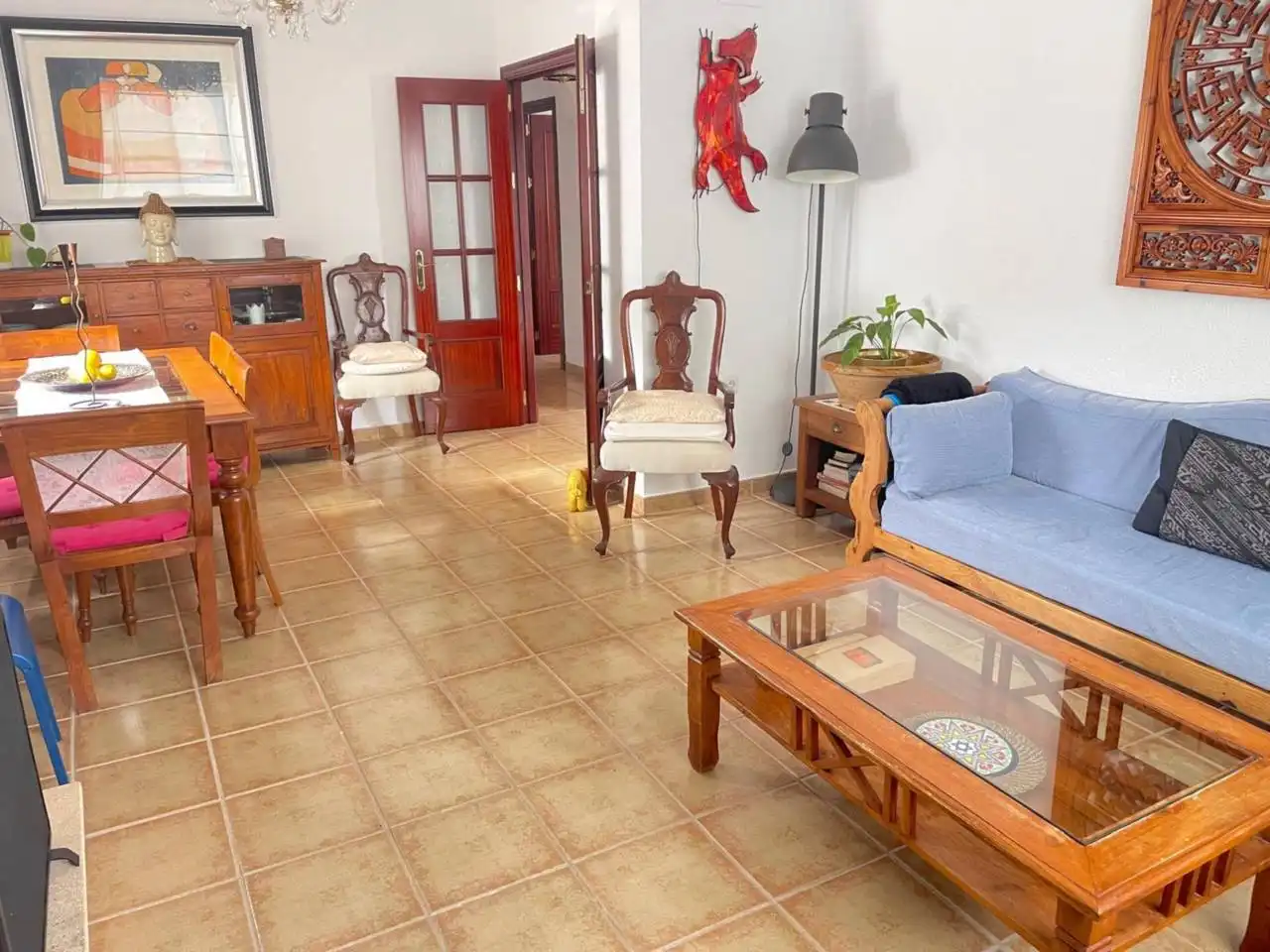 Sala d'estar de Casa o xalet en venda en Chiclana de la Frontera amb Aire condicionat, Jardí privat i Piscina