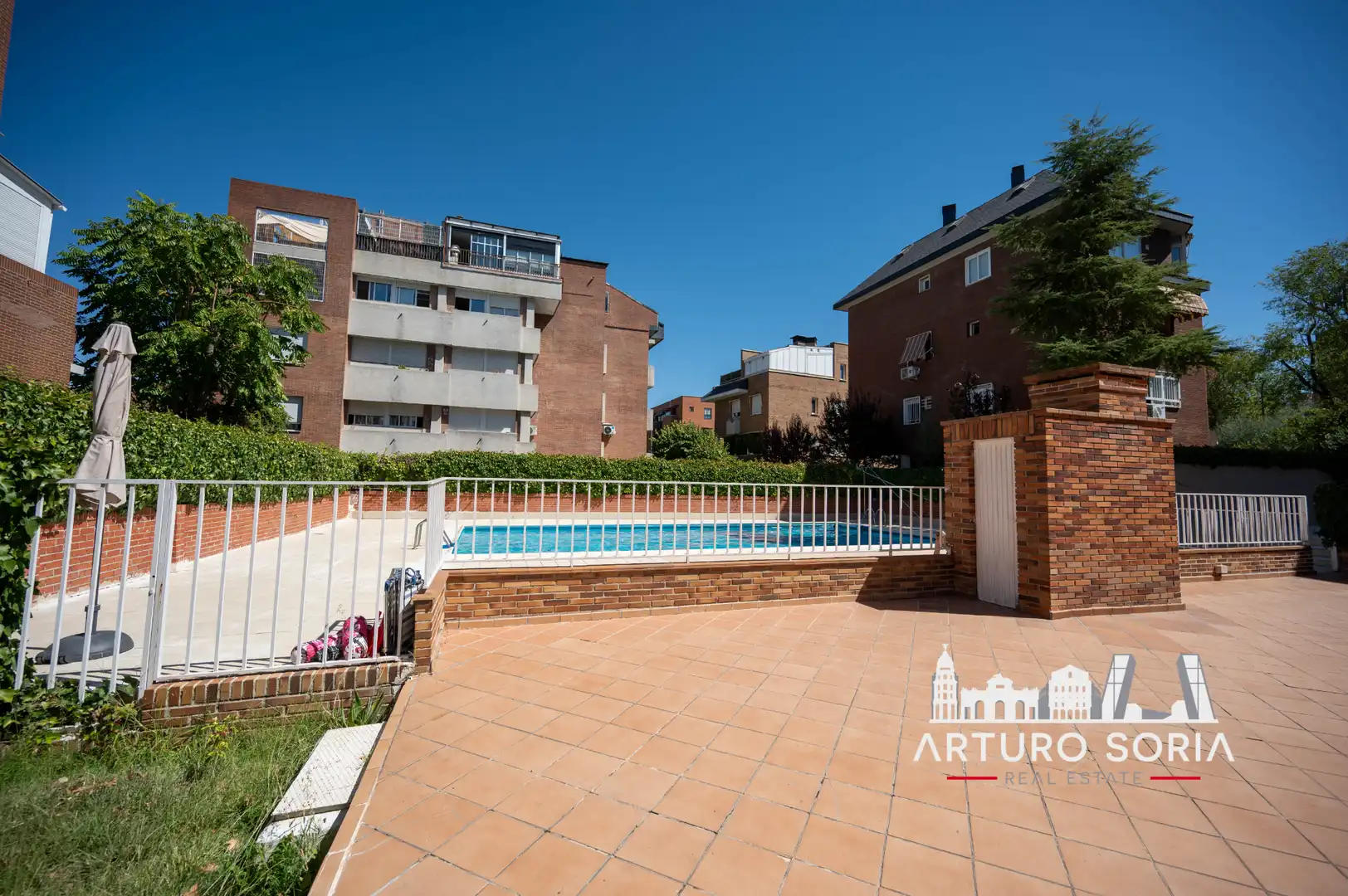 Piscina de Piso en venta en Madrid con Aire acondicionado, Calefacción y Parquet
