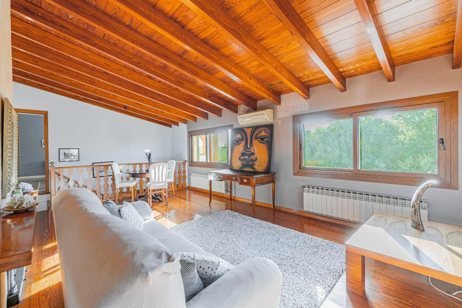 Sala d'estar de Casa o xalet en venda en Marratxí amb Aire condicionat, Calefacció i Jardí privat
