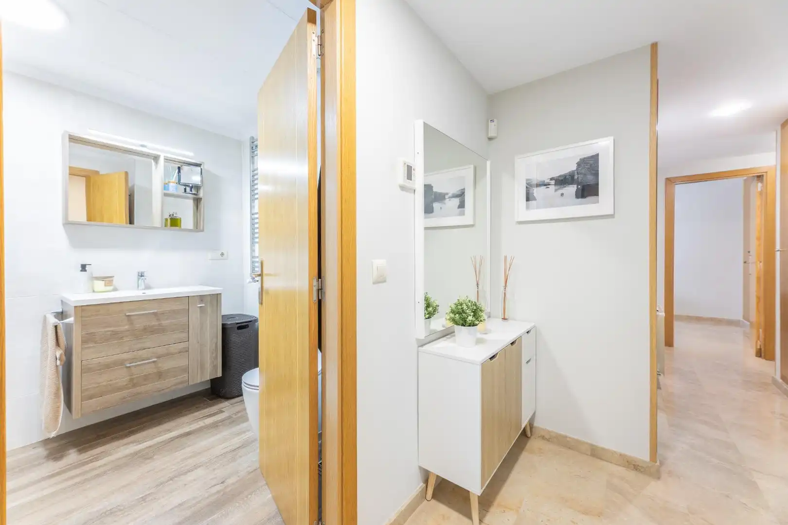 Badezimmer von Dachboden zum Verkauf in Foios mit Klimaanlage, Heizung und Terrasse