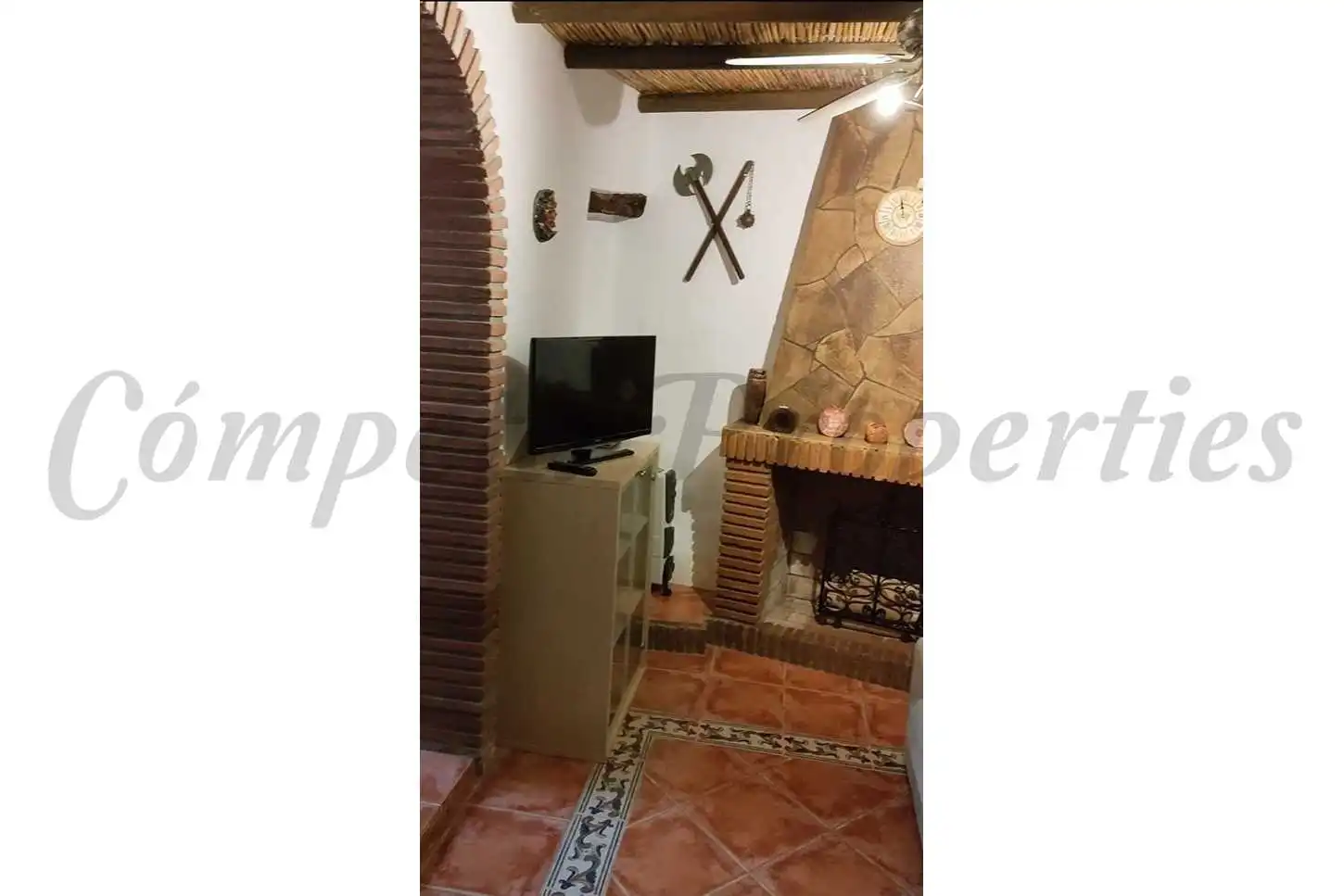 Sala d'estar de Casa o xalet en venda en Arenas amb Moblat, Forn i Microones