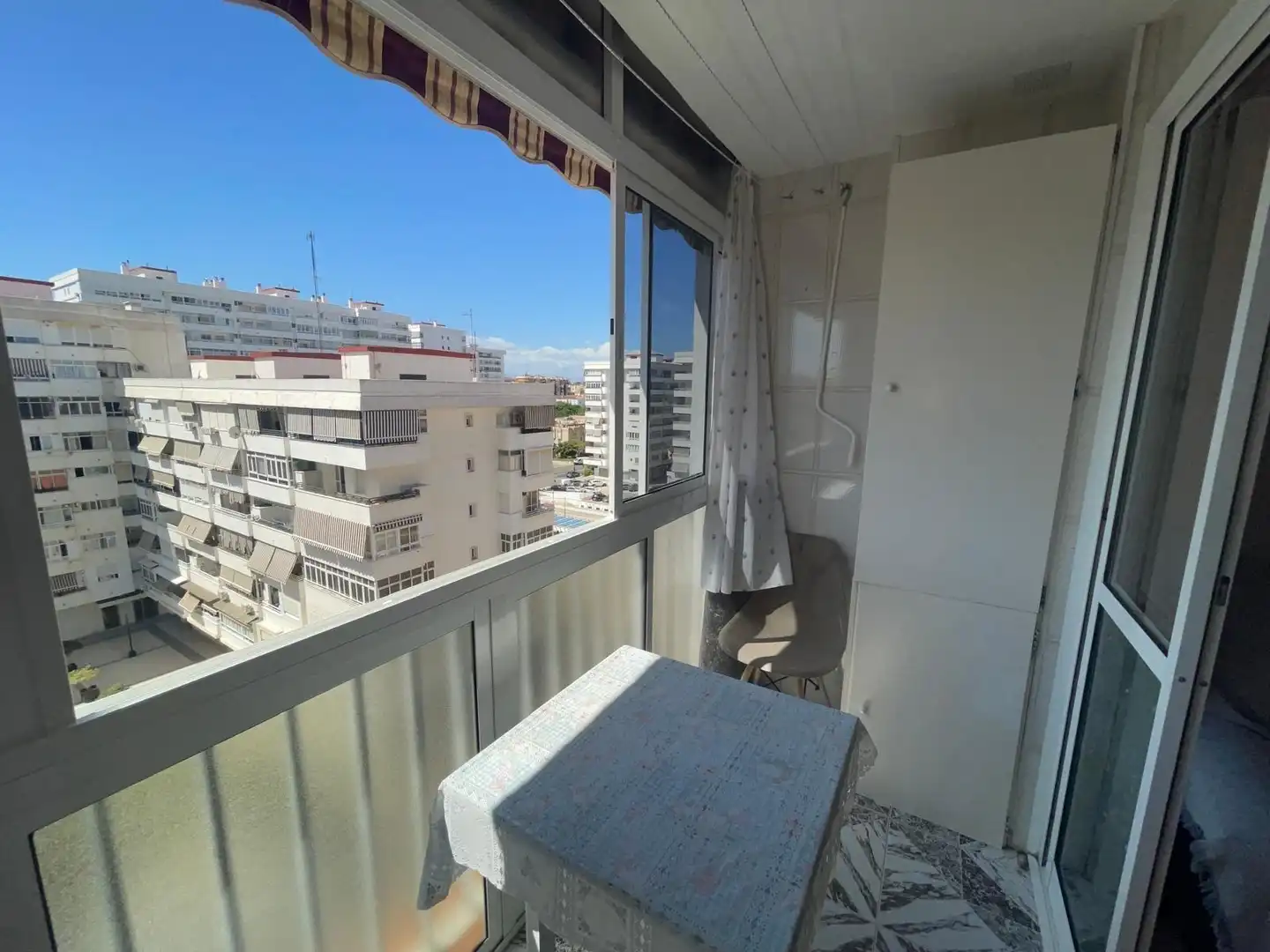 Terraza de Piso de alquiler en Málaga con Aire acondicionado, Calefacción y Terraza