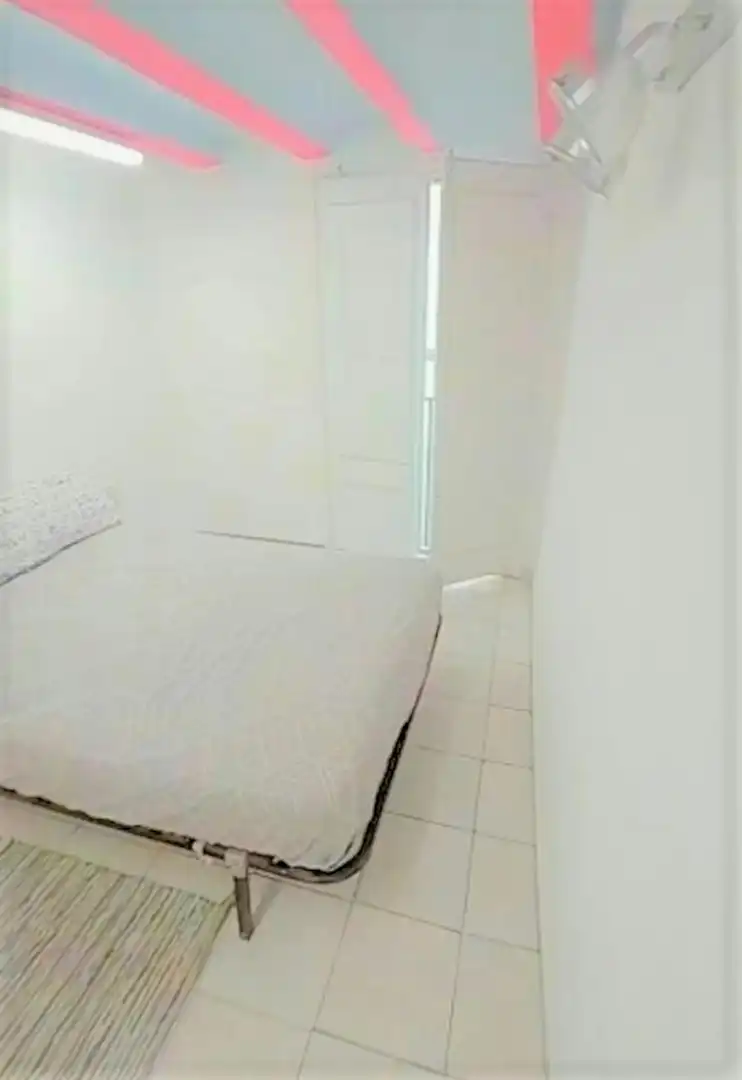 Schlafzimmer von Wohnung zur Miete in Barcelona mit Klimaanlage, Heizung und Möbliert