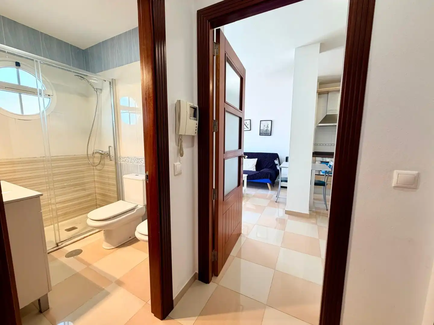 Baño de Ático en venta en Roquetas de Mar con Aire acondicionado, Calefacción y Terraza